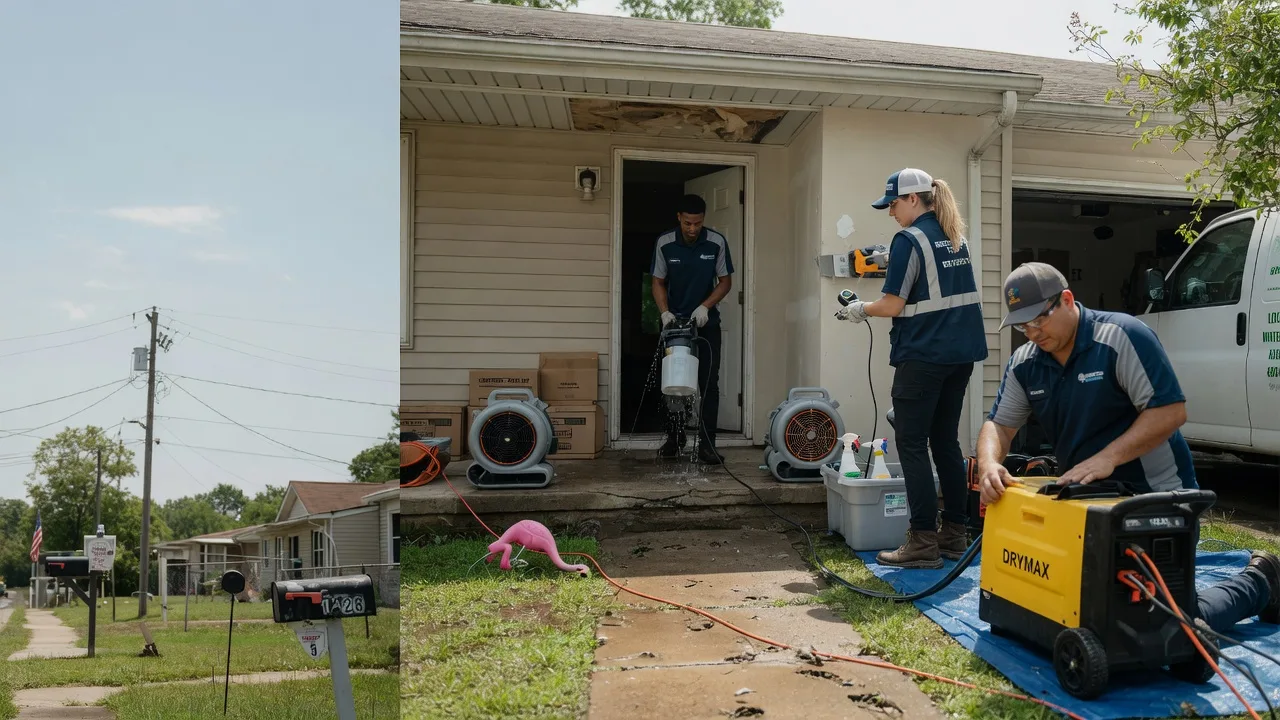 Storm Damage Water Removal in Marysville, OH near me